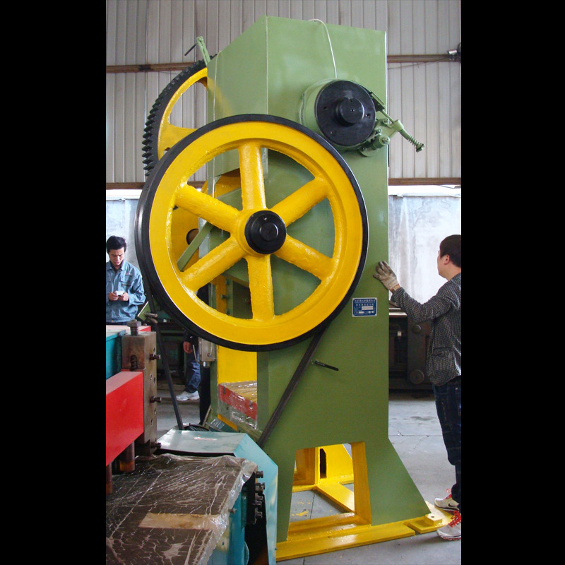 【工厂直销】上海二锻 j31-125t 闭式单点冲床 红冲压力机