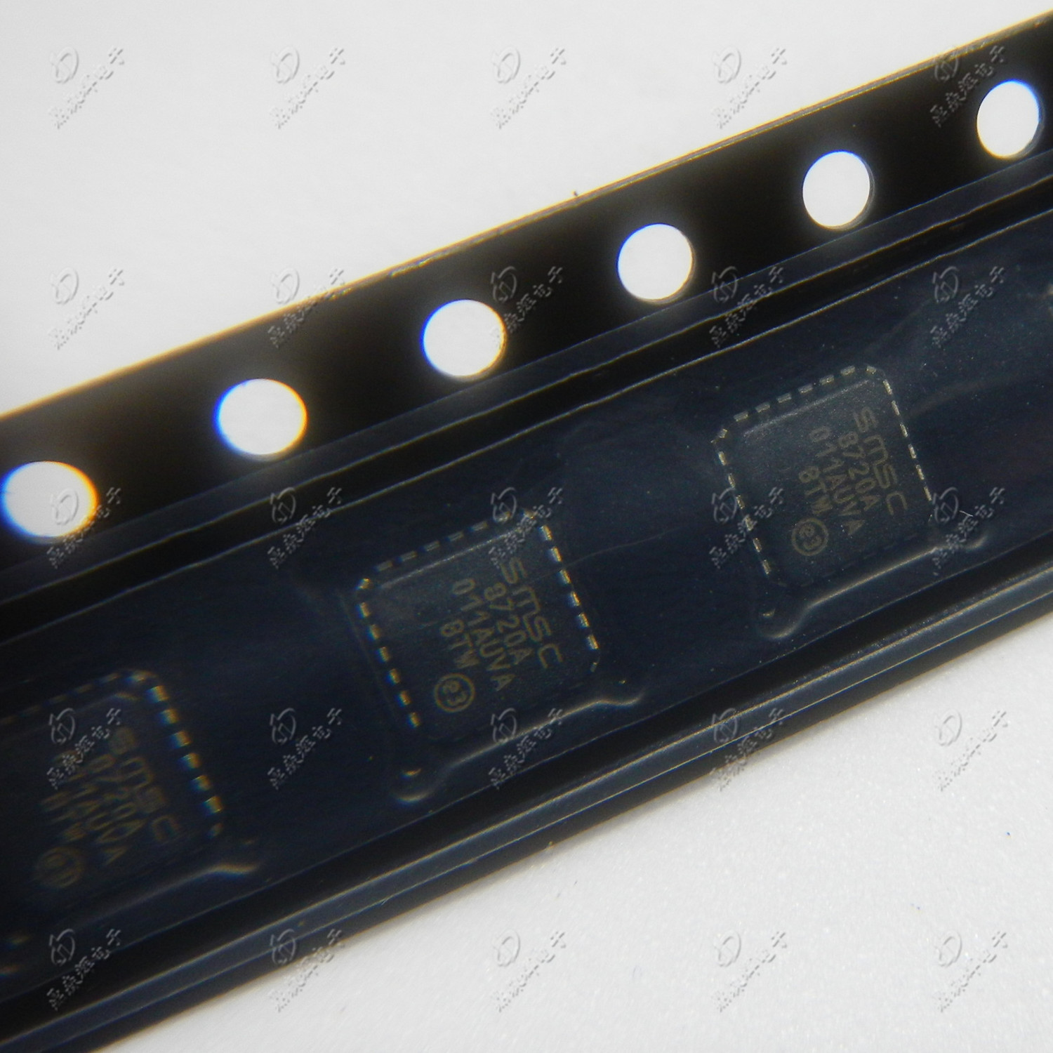 原装正品 lan8720a-cp-tr 以太网芯片0720a qfn24 lan8720a smsc