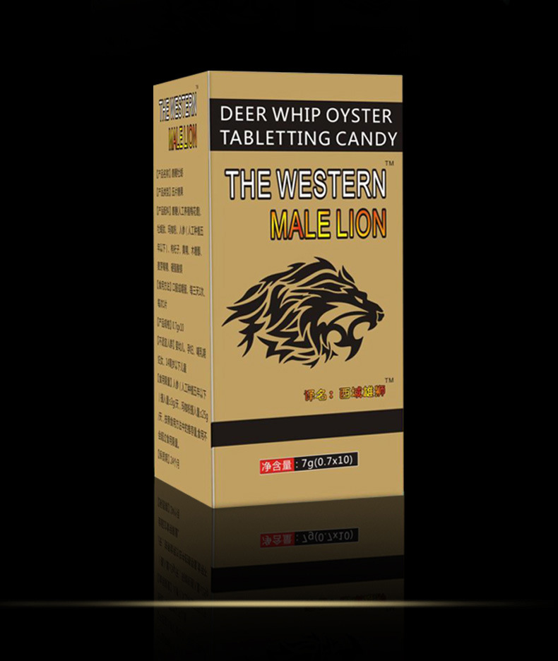 西域雄狮10粒/瓶男性保健品 口服人参鹿鞭片牡蛎片爱博神霸王鞭