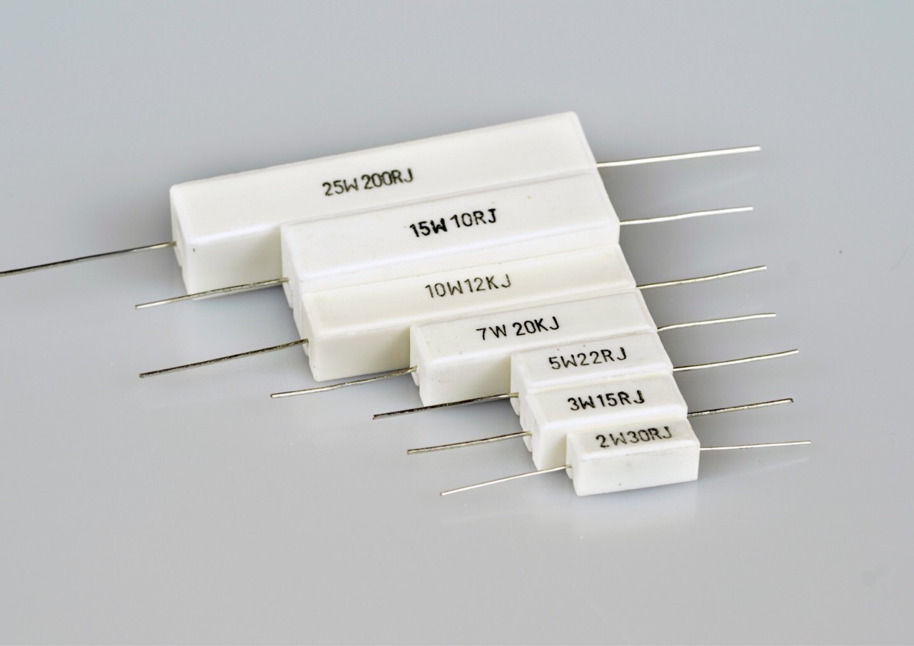 引线线绕水泥电阻