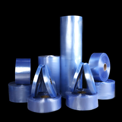 福建厦门 塑料膜收缩膜pvc弧形袋双通透明袋玻璃瓶子热缩膜单层膜