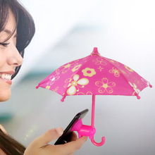 许仙手机支架伞学生女ins可爱迷你手机遮光板罩遮阳伞个性小雨伞