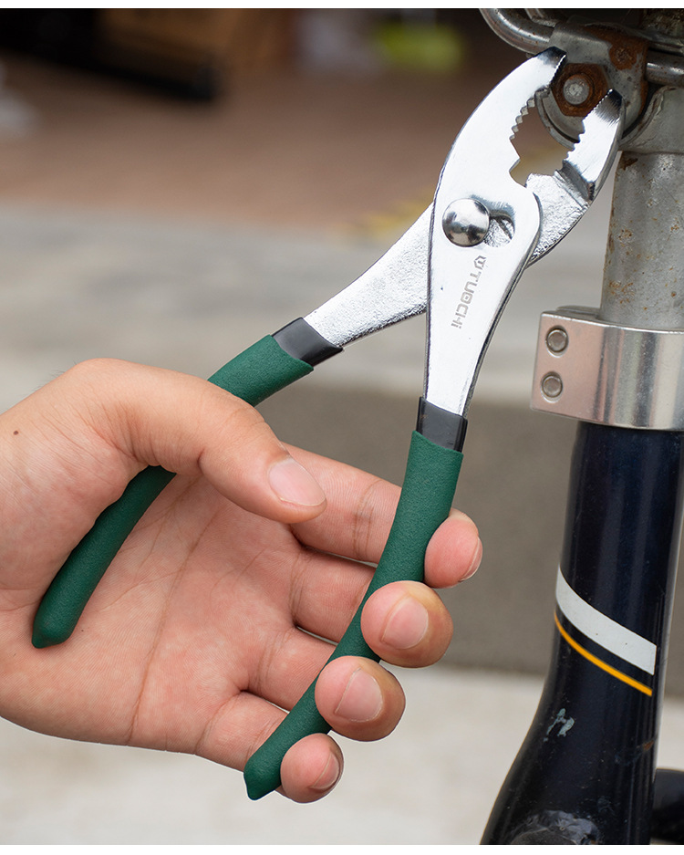 拓驰鲤鱼钳子多功能汽修夹钳工具调快拧螺丝大口钳鱼嘴钳子鱼尾钳