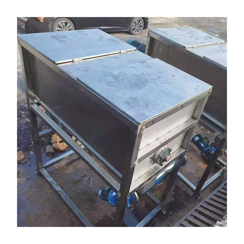 二手不锈钢螺带混合机腻子粉混合机饲料混合机二手化肥混合机