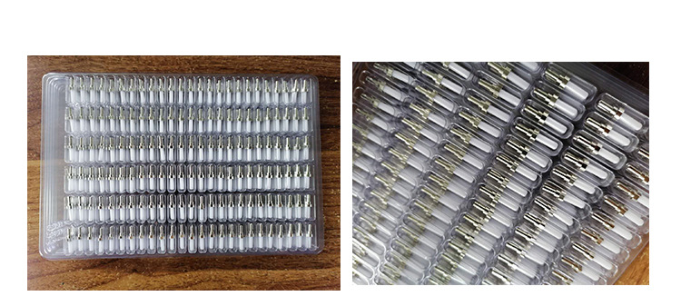 光纤连接头lc/sc三环陶瓷插芯 apc/pc 精密度高125um带尾柄