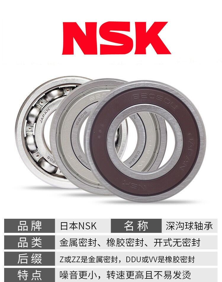 实力商家 供应nsk-skf品牌轴承 mr128zz微型深沟球轴承现货