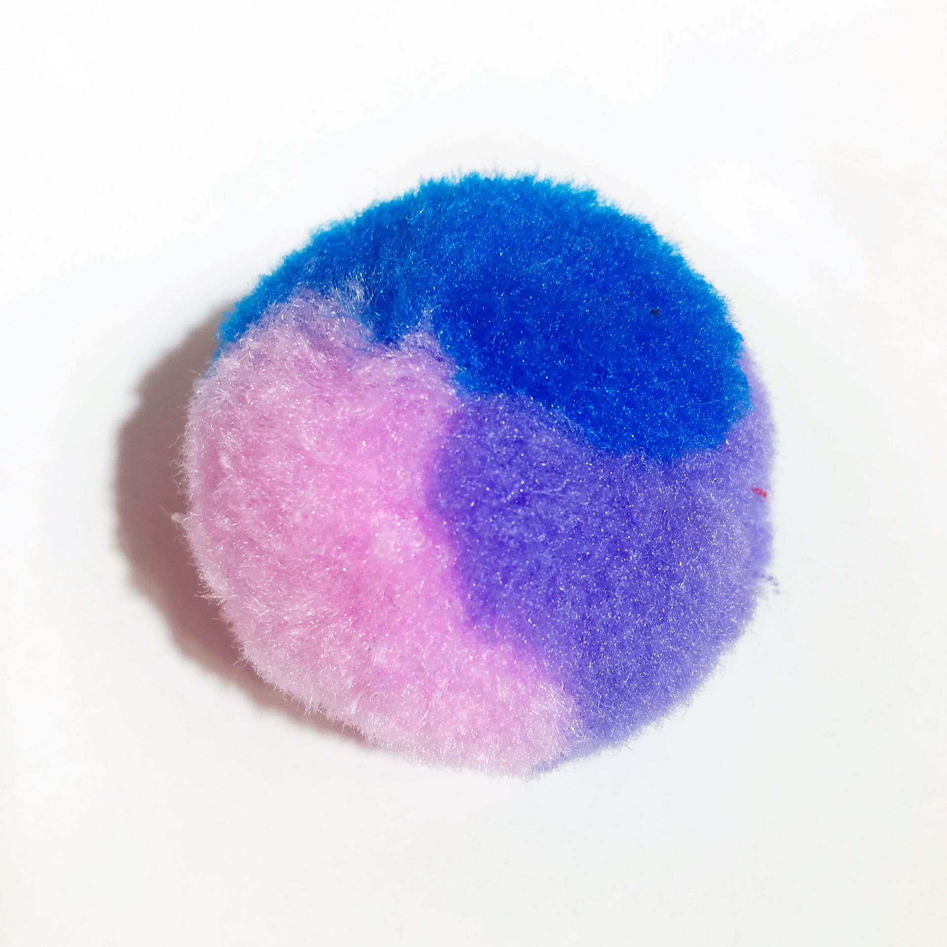 彩色毛球 丙纶绒球 假毛内填充球心等各类毛球 颜色可订量大价优