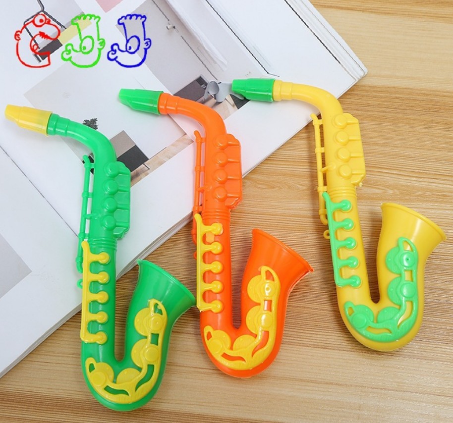 Saxophone Horn Concert Party Fans Cheer Musical Instruments Children's Music Educational Toys Stall Toys