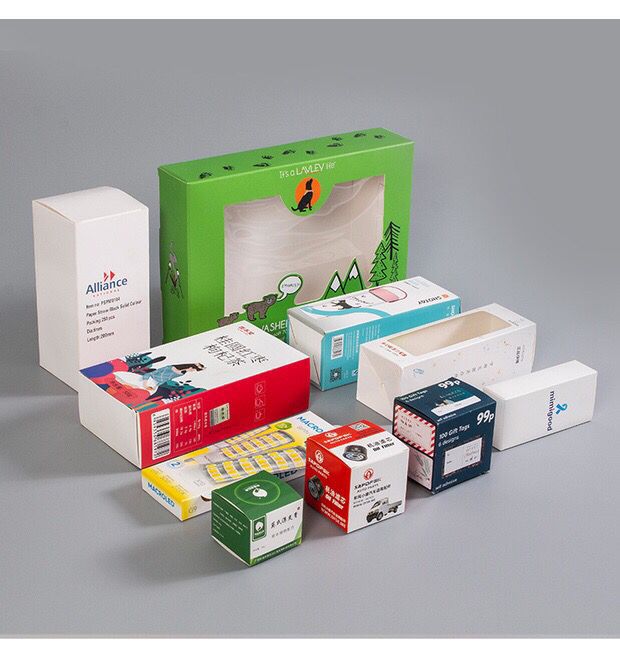 包装盒定做礼品盒开窗彩盒化妆品包装盒磨砂uv彩盒面膜盒牛皮纸盒