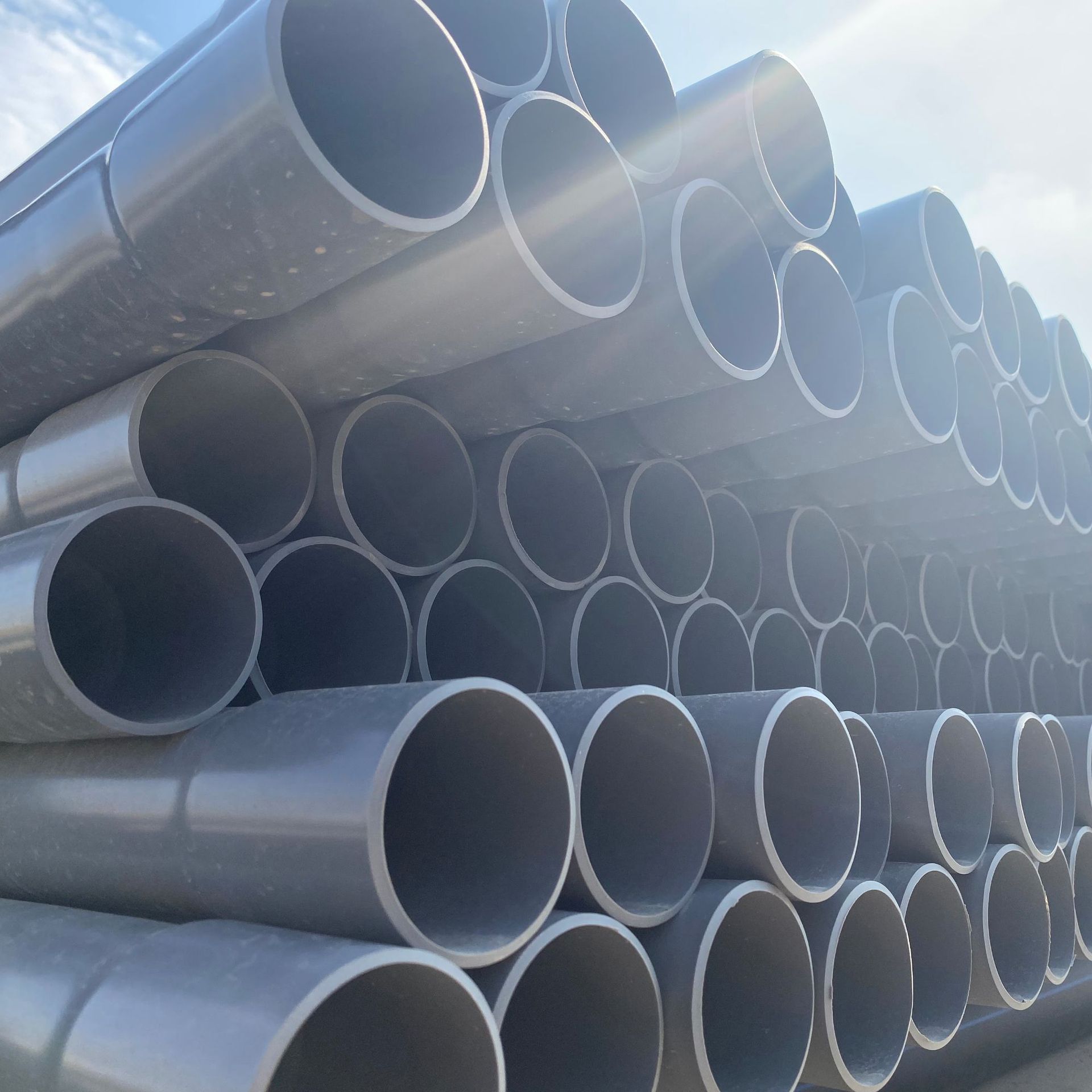 养殖场专用硬聚氯乙烯pvc-u排水管 upvc管大口径 pvc排水排污管材