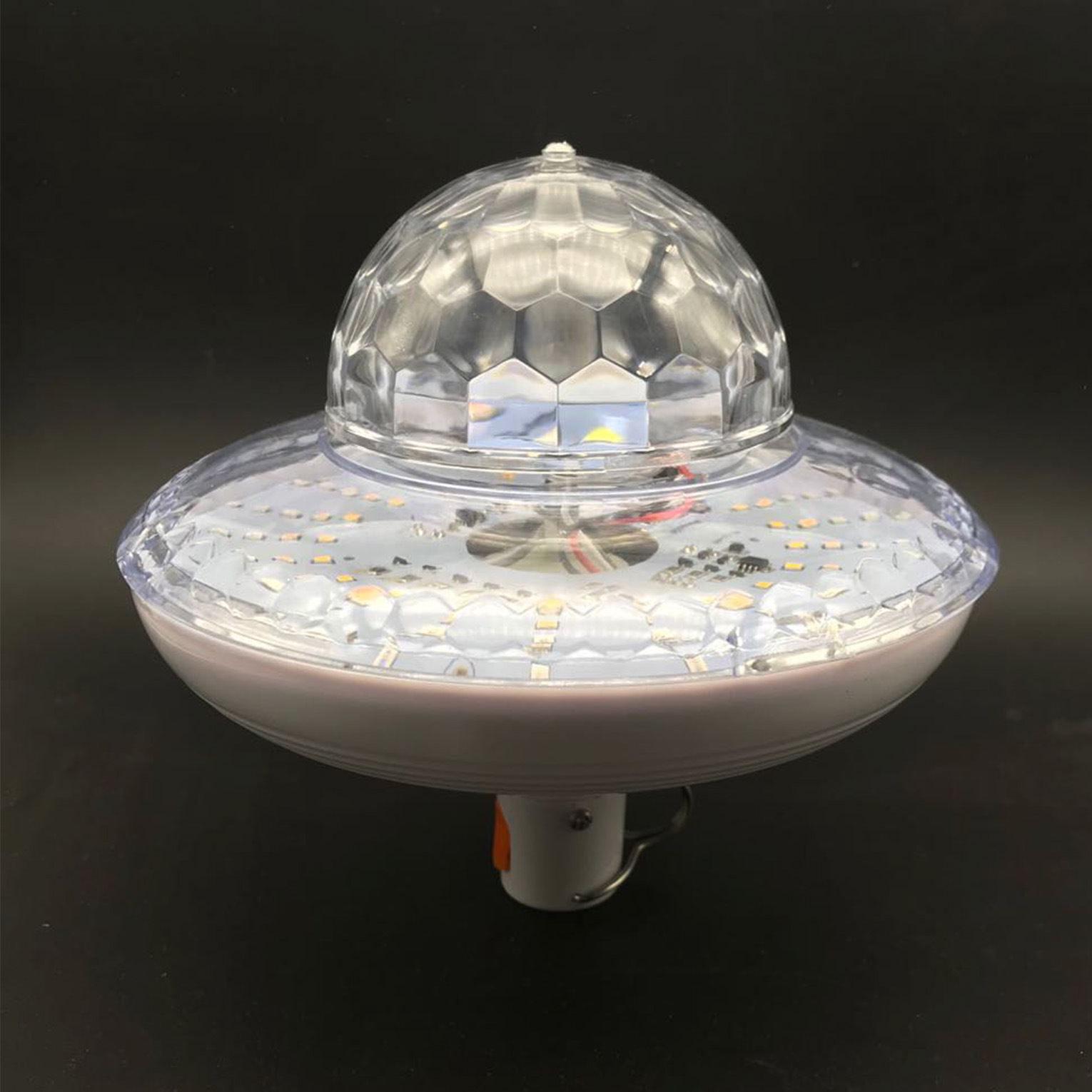 水晶飞碟魔球灯 led蓝牙音箱灯 七彩rgb旋转魔球 家用dj灯ktv包厢