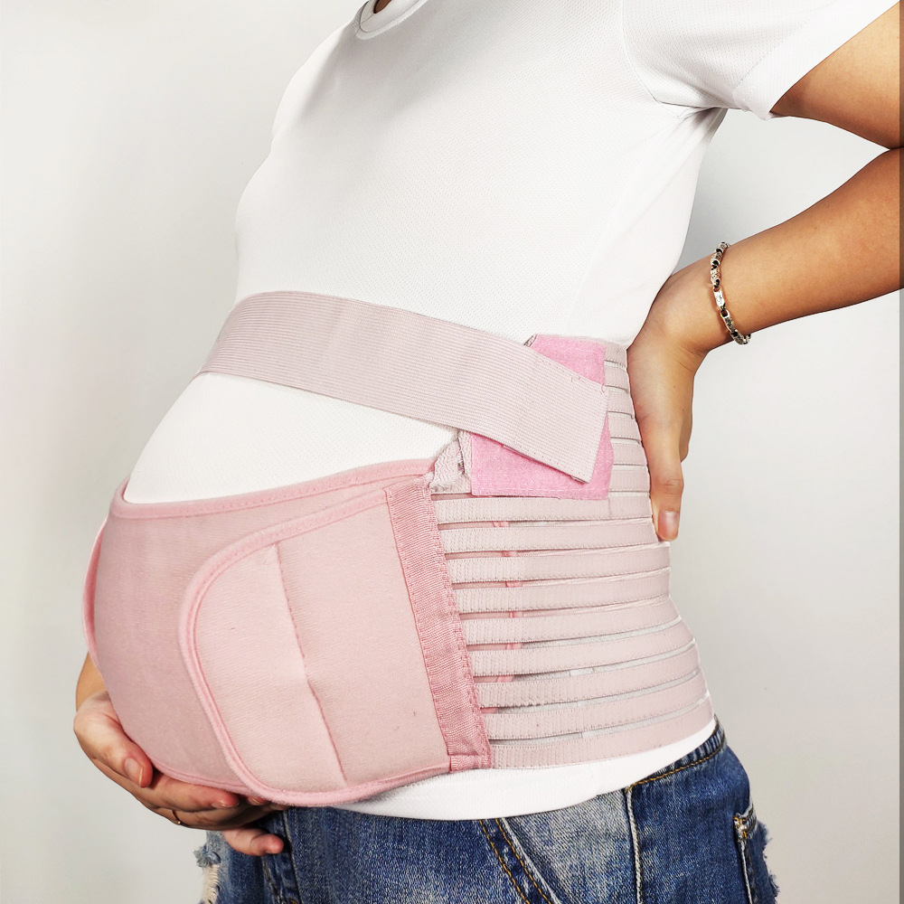 批发专业孕妇托腹带 孕期腰背减压支撑保胎承托透气孕晚期安全带