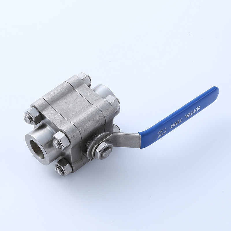 锻钢球阀q11/61f-800lb型三片式不锈钢承插焊 水开关内螺纹球阀