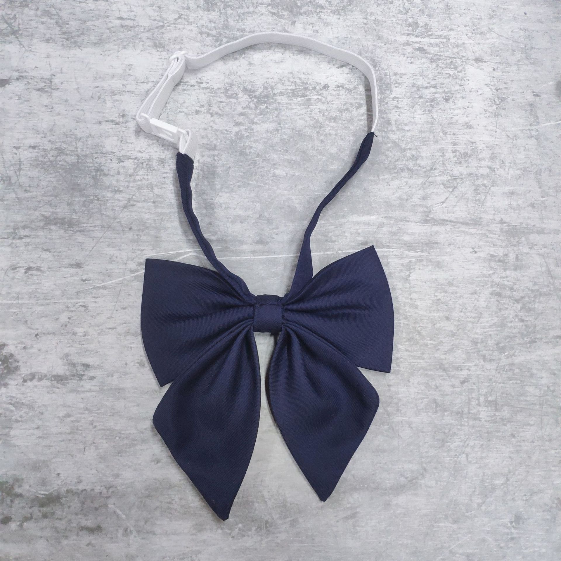 哑光纯色领结斜纹羽根jk韩版休闲蝴蝶结女士领结现货订货厂家批发