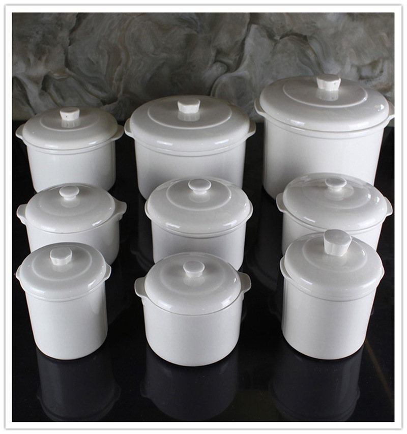 陶瓷白瓷大小内胆带盖配件隔水炖盅燕窝炖煲家用汤盅宝宝盅