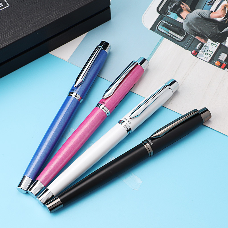 【深圳宝克笔】供应宝克t13钢笔套装f笔尖钢笔墨囊组合礼品盒套装