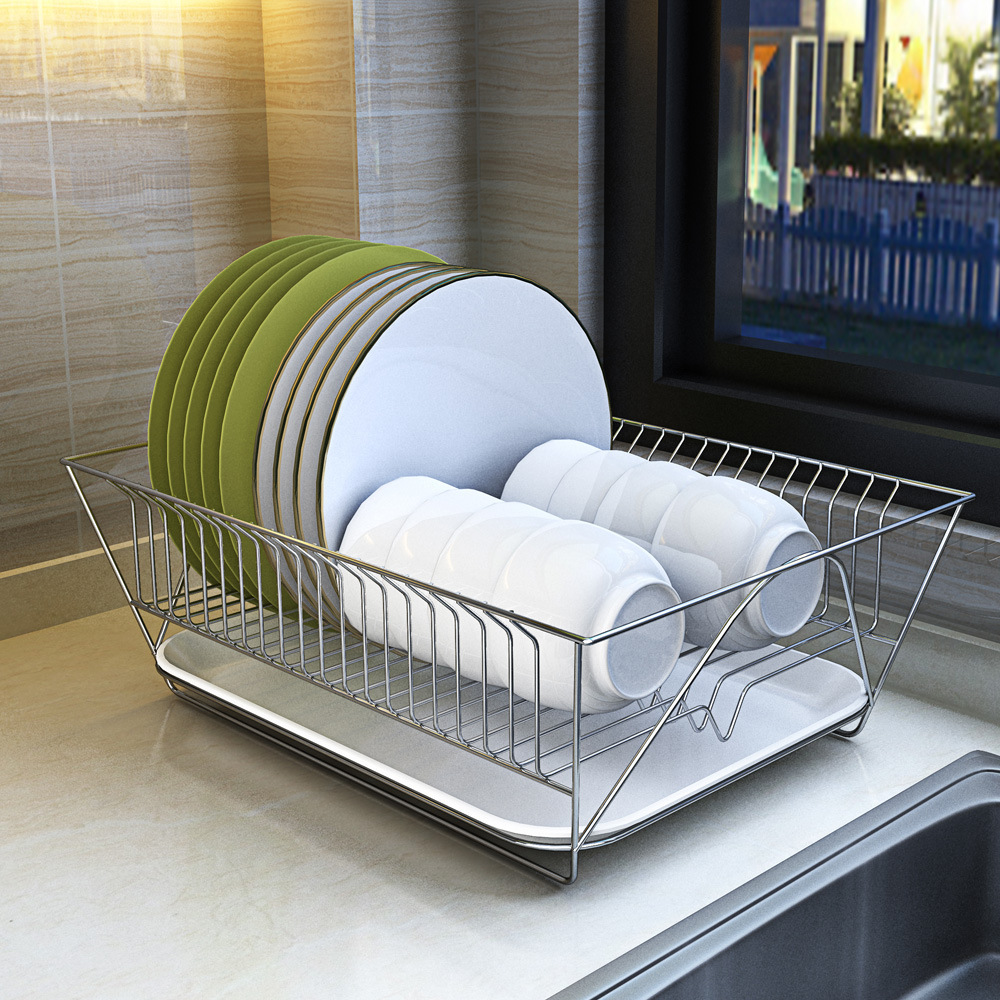 304不锈钢厨房碗架沥水架碗筷碗碟架沥碗架用品收纳盒置物架家用