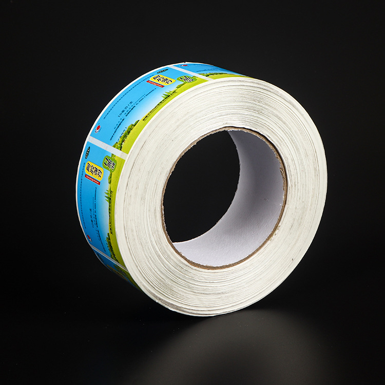 厂家批发铜版纸不干胶 三防热敏纸标签纸条码打印纸彩色印刷