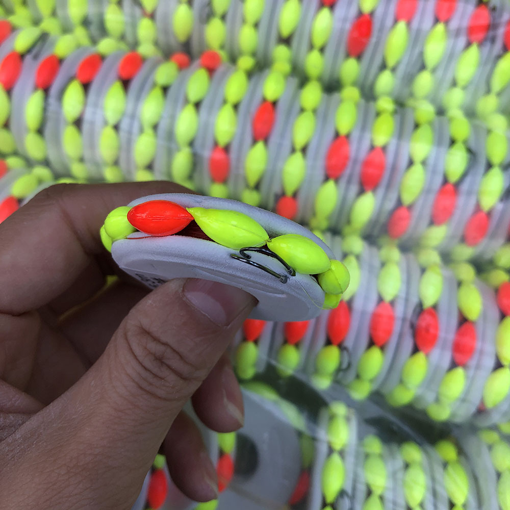 厂家 七星漂线组单钩双钩快铅七星漂钓鱼用品批发