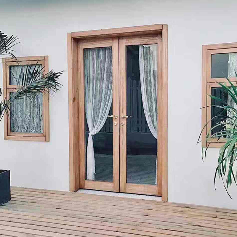 定制实木原木门复古做旧咖啡店酒吧餐厅室内门民宿木门服装店木门