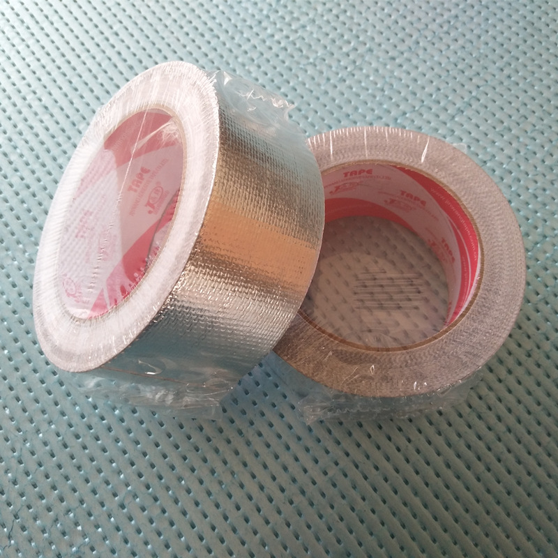 晶牌玻纤铝箔胶带玻纤布胶带晶牌无衬纸铝箔胶带