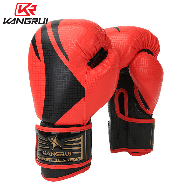 康瑞成人儿童使用自由搏击训练泰拳散打拳击拳套男女款打沙袋用