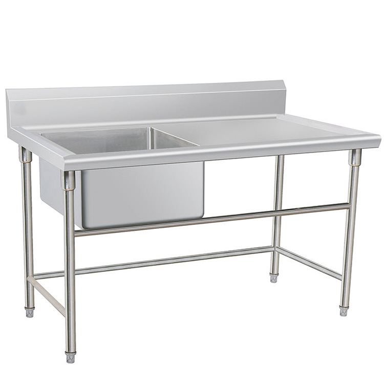 广州不锈钢左|中|右单星洗涮台水槽盆支持非标定制