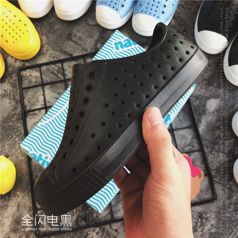 Wncnative Children's Shoes Summer Casual Cartoon Hole Shoes Sandals Hollow out Boys Girls' Beach Shoes Wholesale