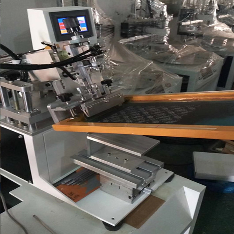 新型小型台式丝印机自动摇臂塑料pet桌面泡沫玻璃丝印机