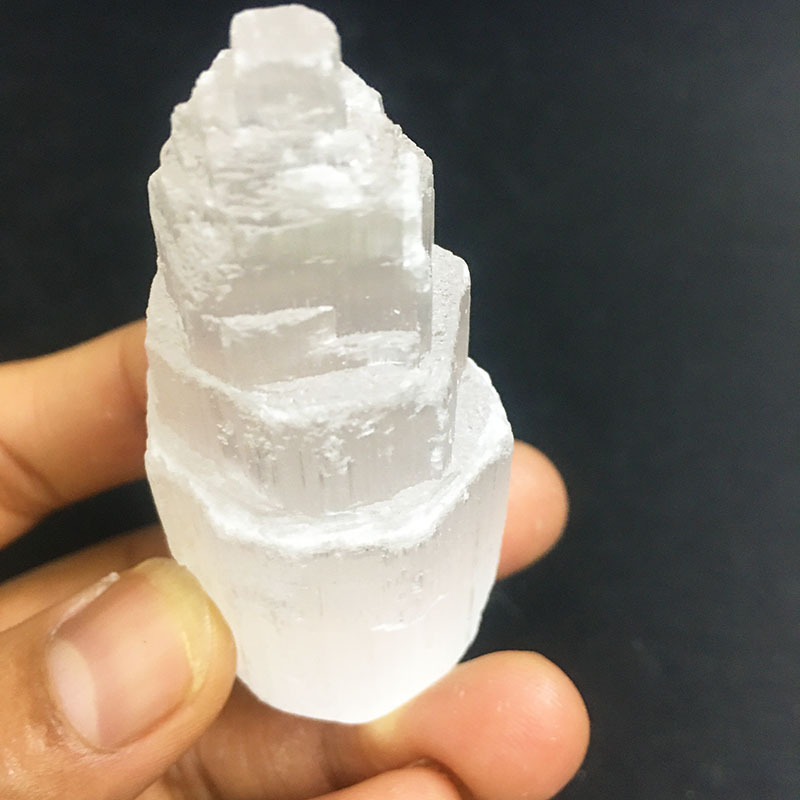 天然石膏原材料制作办公摆件矿物标本原材料制作能量石原料雕刻