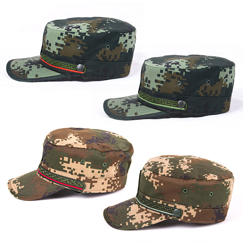 新款武冬季迷彩帽子迷彩作训帽户外鸭舌帽武夏迷彩作训帽
