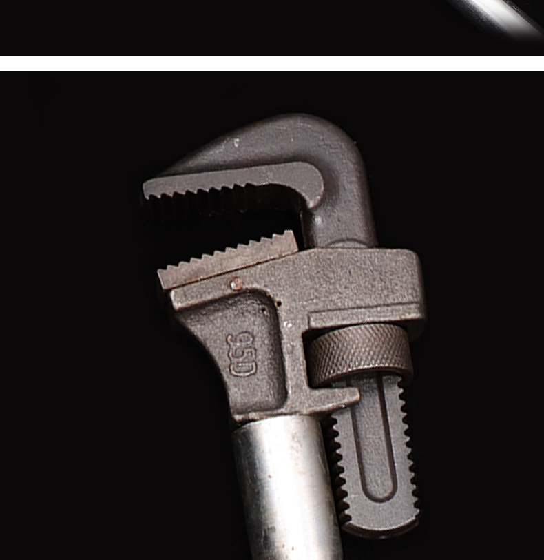 特驰五金管子钳 伸缩式加力管子钳 铝合金管子钳 重型管子钳