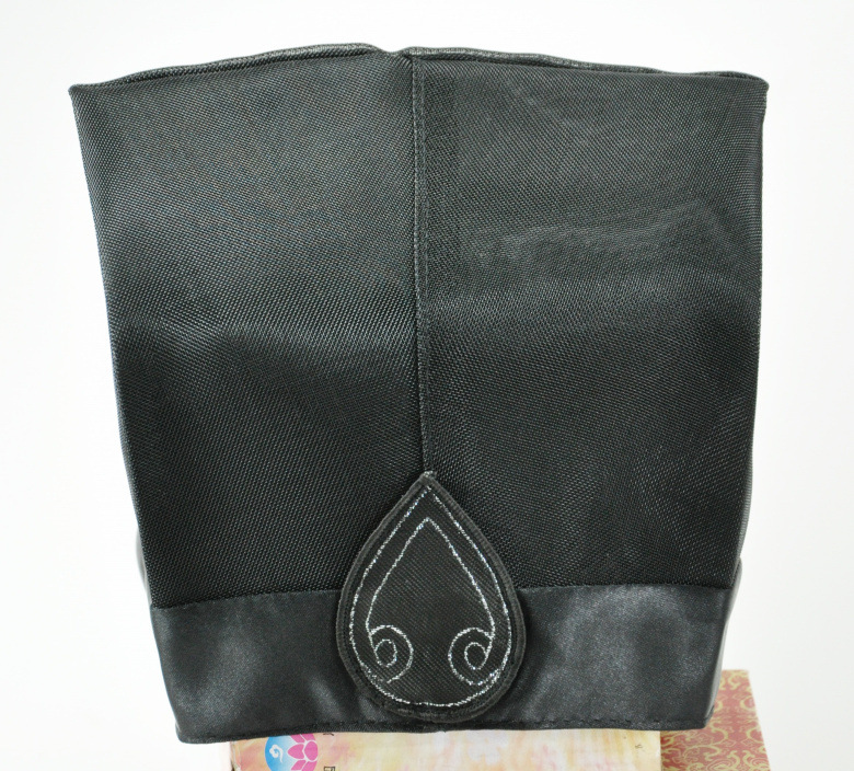 如意硬网庄子巾八卦帽道家用品双龙法衣莲花冠 混元巾六角帽子