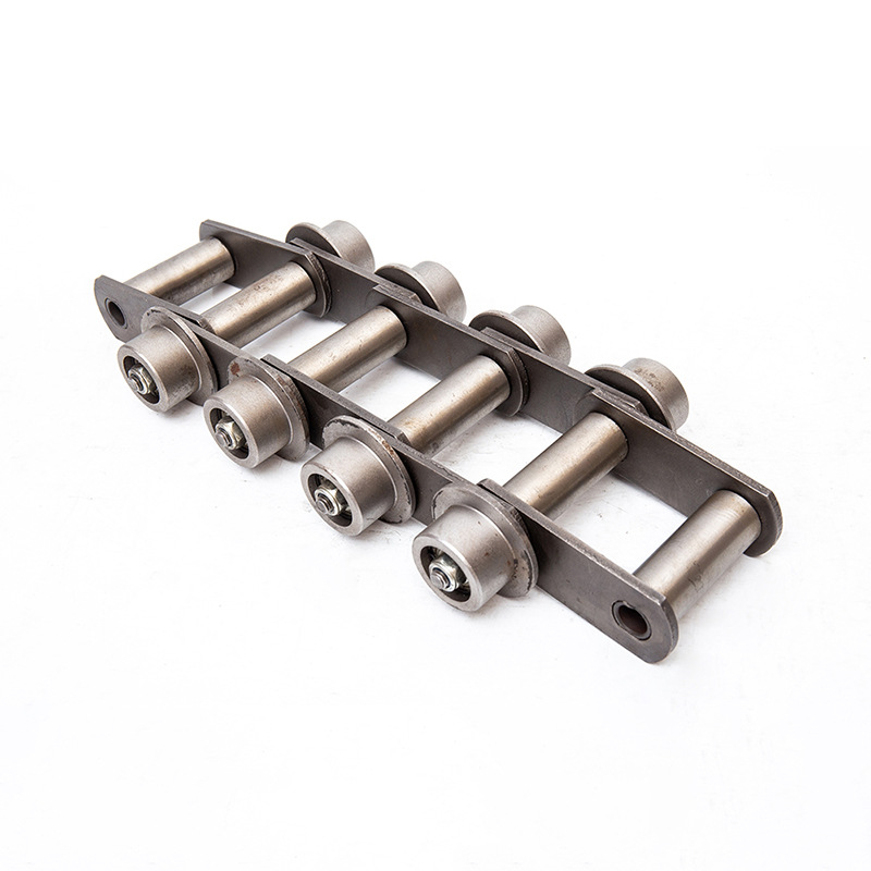 大滚珠地拖链 非标链条 汽车流水线链条