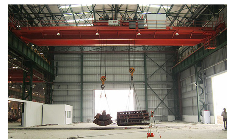 qe型5t10吨双小车吊钩桥式起重机 16吨双吊钩电动双梁行车吊天车