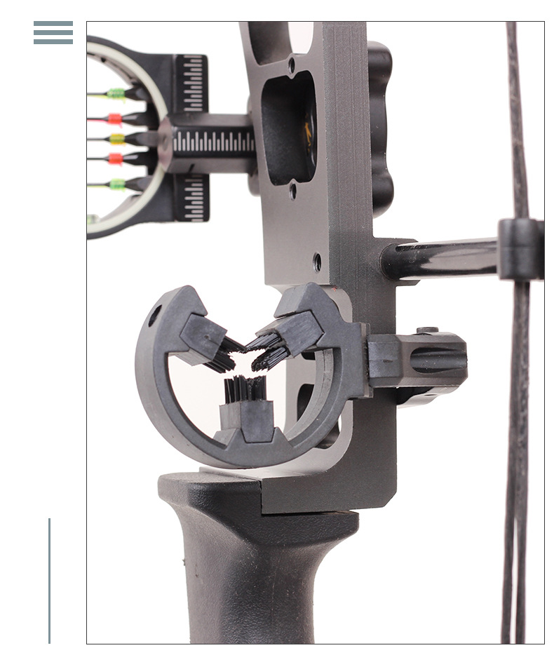 毛刷替换件 毛刷箭台更替件 一套三个复合反曲弓搭箭台配件