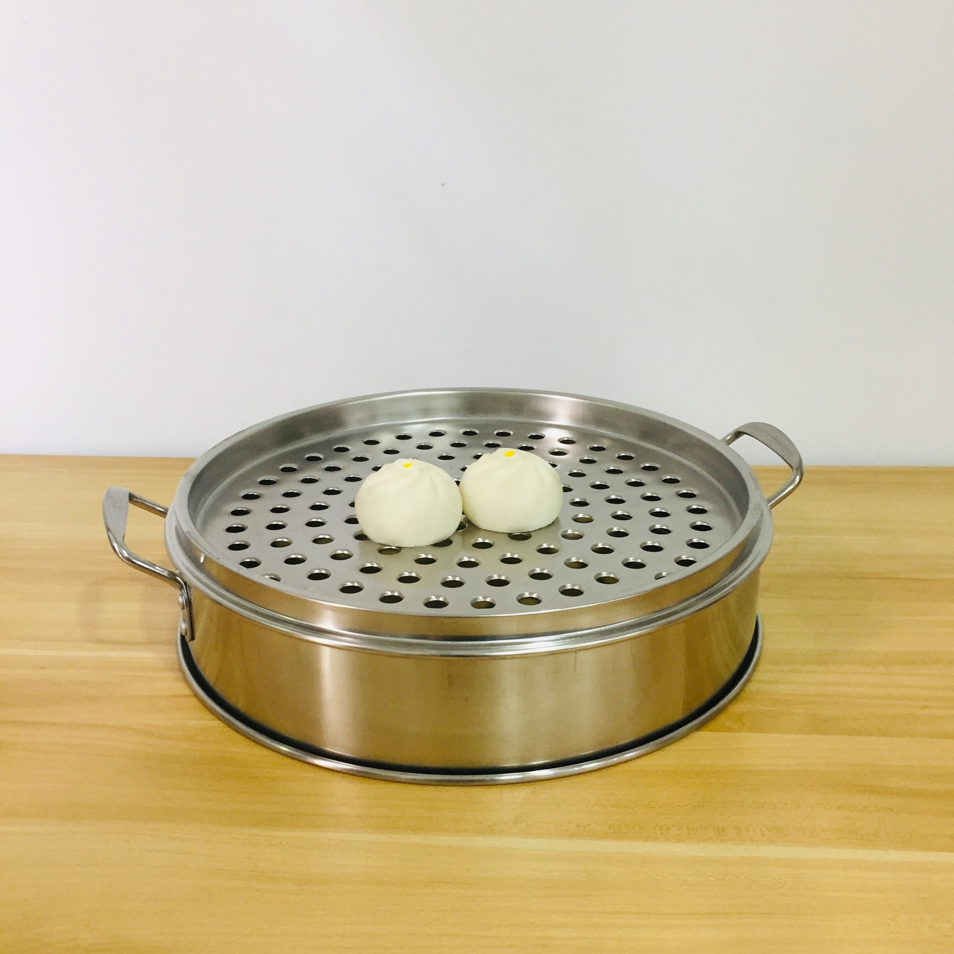 无磁不锈钢蒸笼冲孔 10-60蒸屉蒸格加高商用大蒸笼包子店酒楼蒸锅