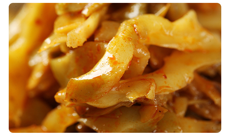 现货批发70g*50袋山东特产榨鲜脆榨菜丝小包装酱菜泡菜风味小咸菜