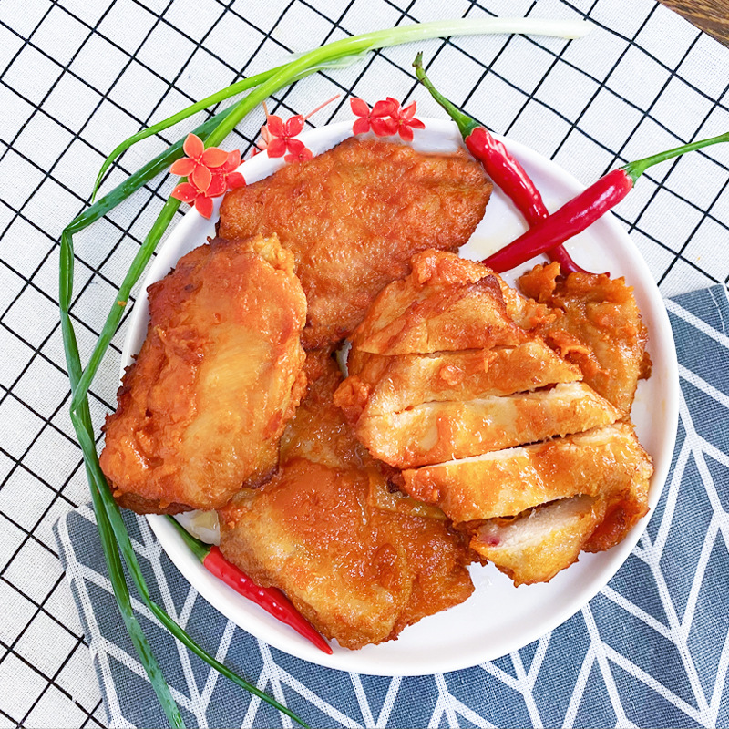 金泽惠奥尔良鸡排去皮鸡扒腌制半成品速度简餐便当食材汉堡肉950g