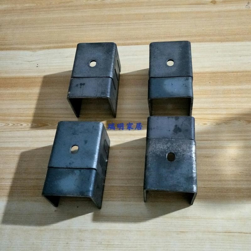 40方管连接扣 卡扣40*40方管子母扣家具链接件 金属扣件