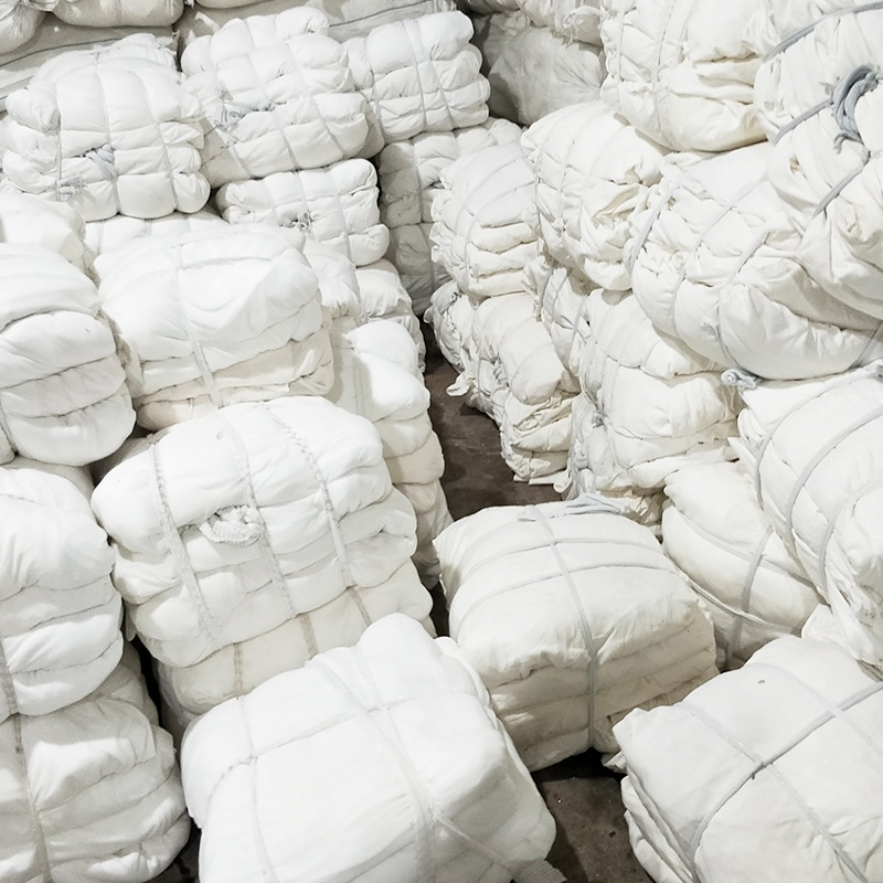 厂家批发白棉工业抹布吸水吸油不掉毛 碎布废布 无尘擦机布棉布头