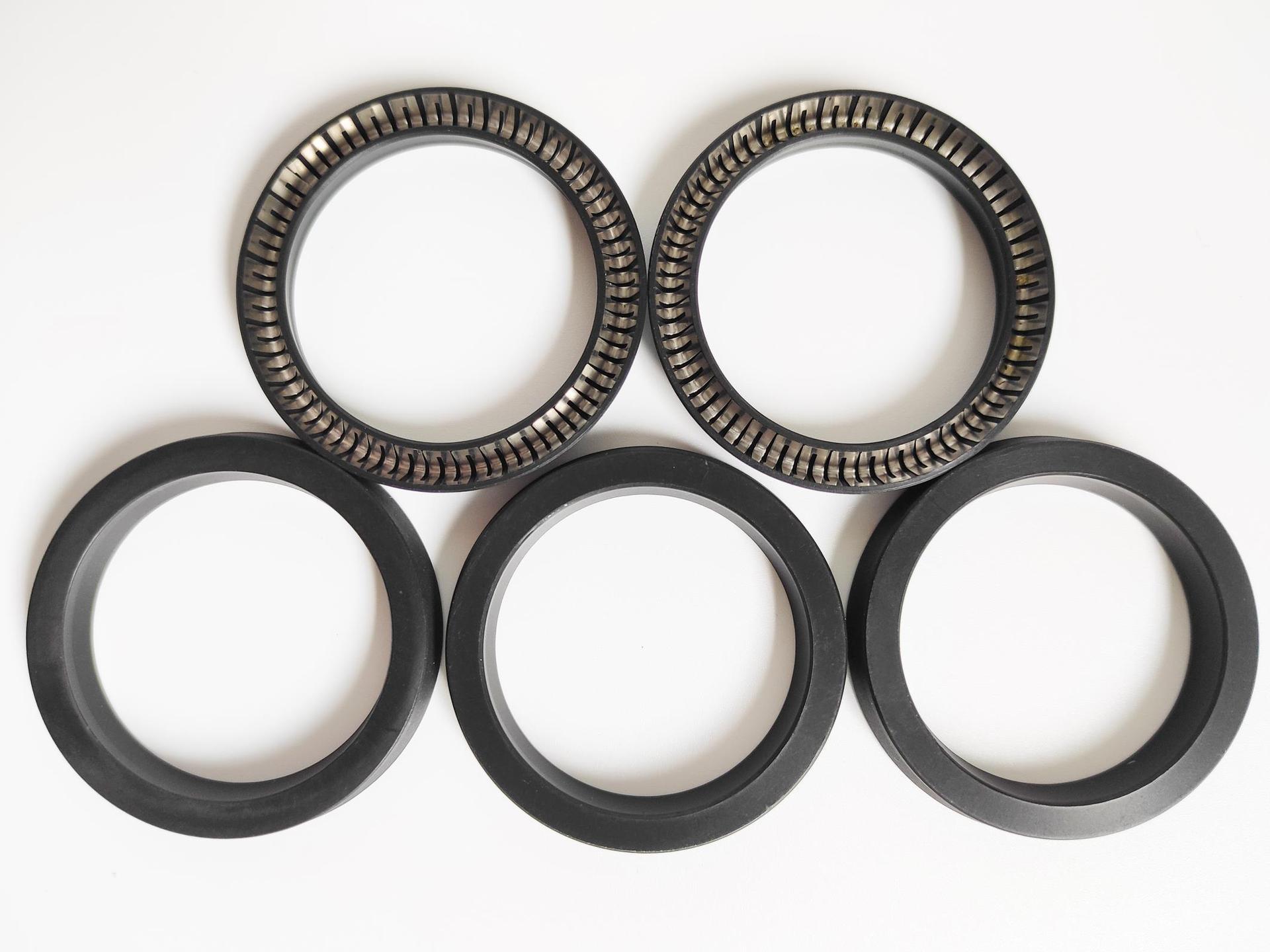 tvm宝色霞板标准轴用旋转带法兰泛塞封