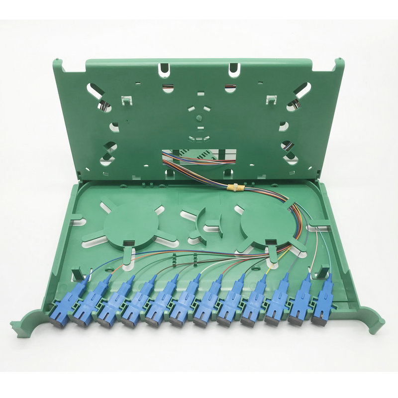 sc/pc电信v3.0熔纤盘 电信v2.0一体化托盘 24芯熔纤盘光纤收纳盘