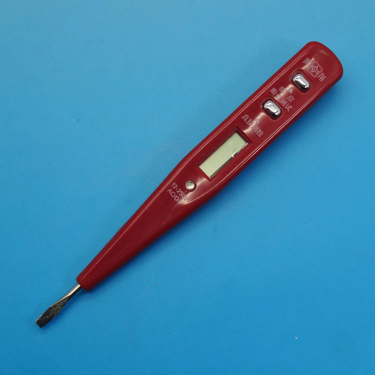 数显电笔ax900测电笔 红灯多功能135mm电工专用侧用电笔批发
