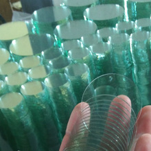 超薄玻璃 玻璃镜片 来尺寸加工定制 箱包化妆镜片 圆形玻璃切割