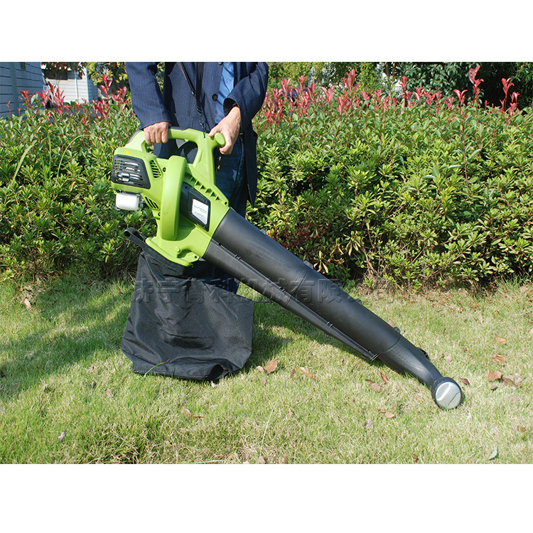 市政绿化带落叶清扫机 便携式汽油吹吸叶机 枯枝落叶收集装袋机