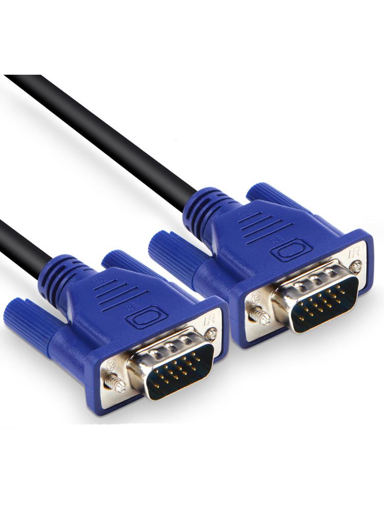 厂家批发3米vga线电脑显示器视频连接线投影仪数据线3 6高清线