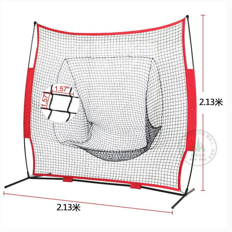 7x7有洞棒球网-baseball net垒球网挡网练习网栏网亚马逊出口便携