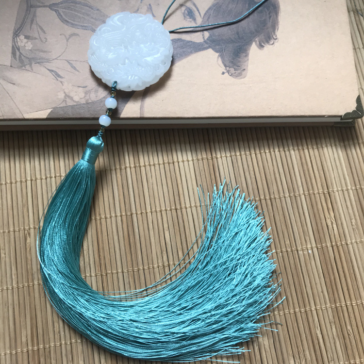 古风汉服龙凤呈祥玉佩流苏腰佩吊坠禁步挂件玉坠旗袍压襟挂饰批发