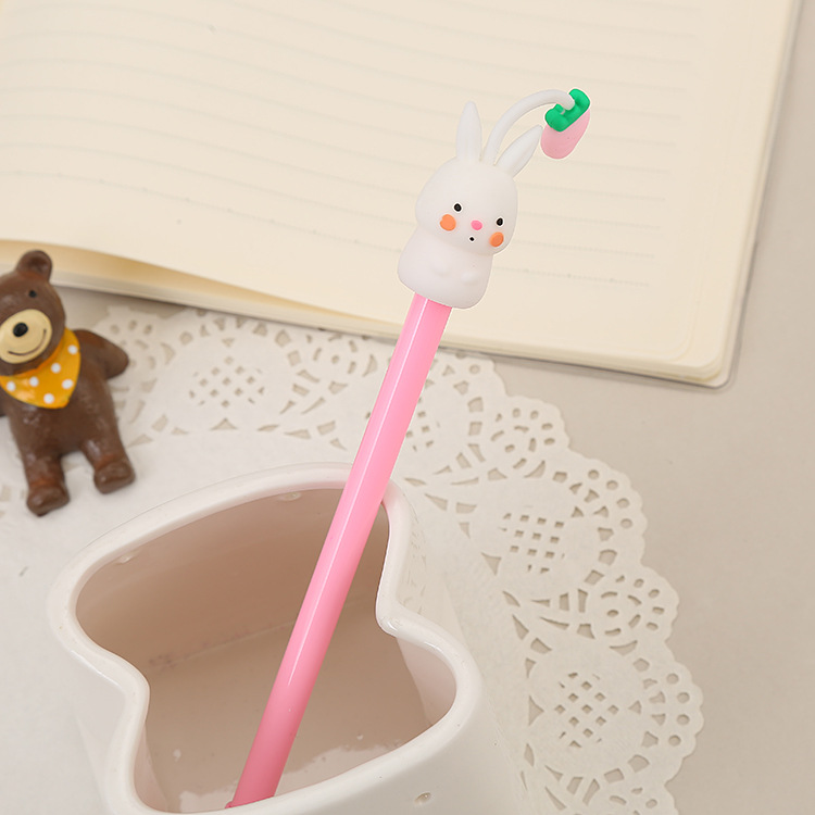 Korean Stationery Student Gel Pen Creative Animal Park Tentacle Ball Pen Cute Learning Office Supplies Signature Pen